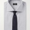 Cutaway-Collar Micro-Checked Trofeo™ Cotton-Poplin Shirt - E1 Cutaway-Collar Micro-Checked Trofeo™ Cotton-Poplin Shirt - E1