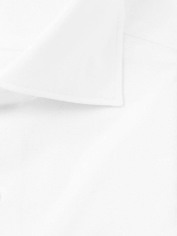 Cutaway-Collar Cotton-Piqué Shirt - CU Cutaway-Collar Cotton-Piqué Shirt - CU