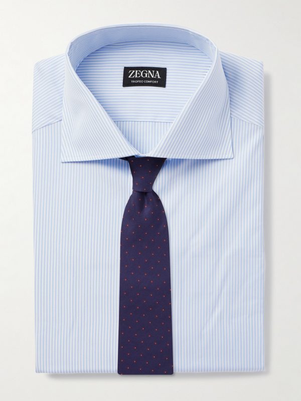 Striped Cotton Shirt - E1 Striped Cotton Shirt - E1