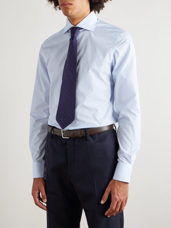 Striped Cotton Shirt - FR Striped Cotton Shirt - FR