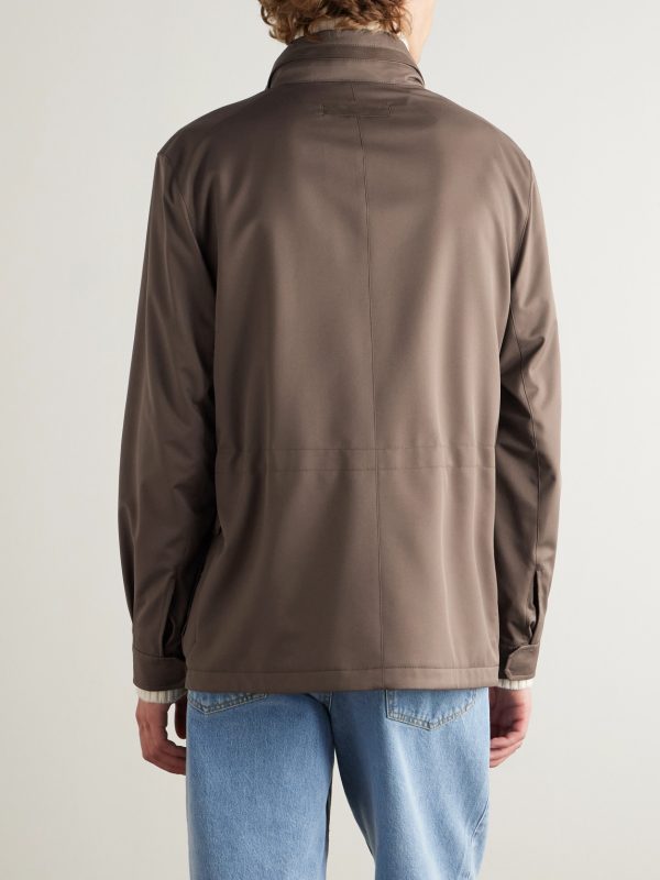 Morotin 250CC Shell Hooded Jacket - BK Morotin 250CC Shell Hooded Jacket - BK
