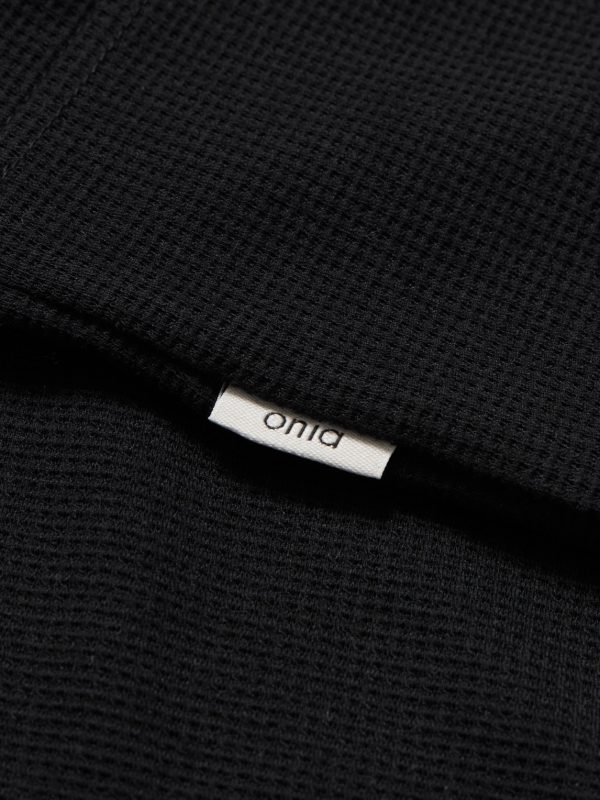 Waffle-Knit T-Shirt - CU Waffle-Knit T-Shirt - CU