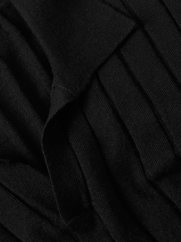 Ribbed Merino Wool Polo Shirt - CU