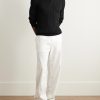 Ribbed Merino Wool Polo Shirt - OU