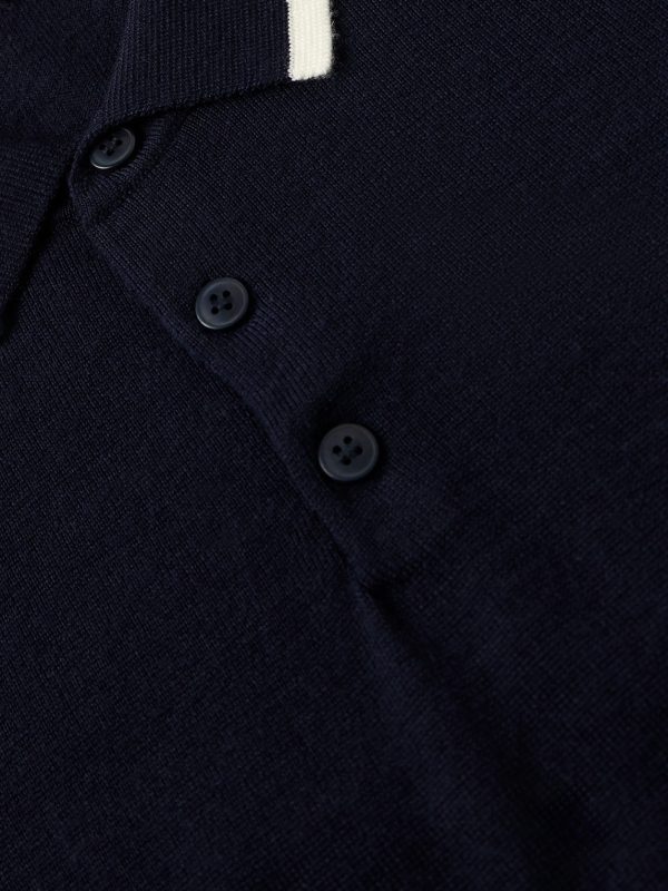 Merino Wool Polo Shirt - CU Merino Wool Polo Shirt - CU
