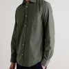 Garment-Dyed Cotton-Corduroy Shirt - FR