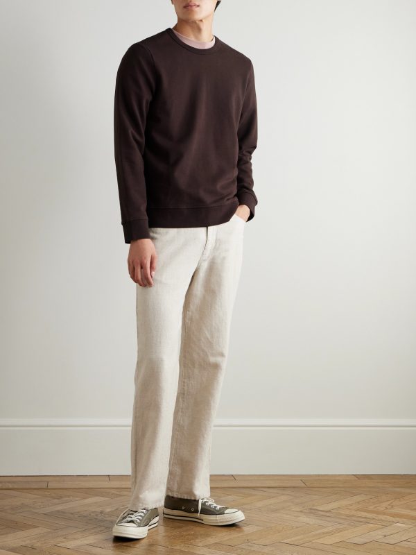 Stretch Cotton-Jersey Sweatshirt - OU