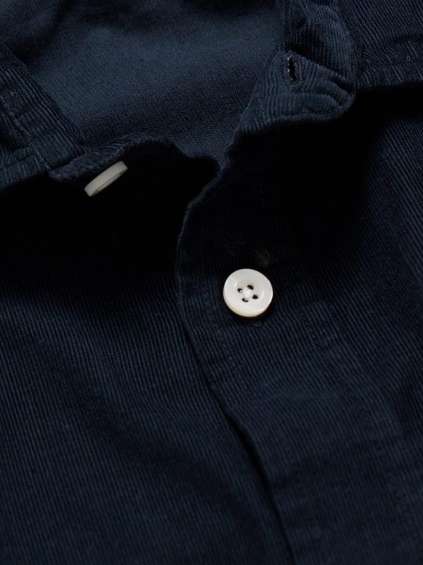 Garment-Dyed Cotton-Corduroy Shirt - CU