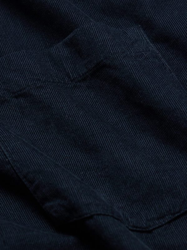 Garment-Dyed Cotton-Corduroy Shirt - E1