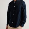 Garment-Dyed Cotton-Corduroy Shirt - FR