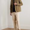 Garment-Dyed Cotton-Corduroy Shirt - OU