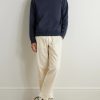 Stretch Cotton-Jersey Hoodie - OU Stretch Cotton-Jersey Hoodie - OU
