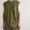 Logo-Print Cotton-Jersey Tank Top - FR Logo-Print Cotton-Jersey Tank Top - FR