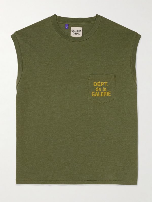 Logo-Print Cotton-Jersey Tank Top Logo-Print Cotton-Jersey Tank Top