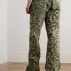 Venura Straight-Leg Patchwork Camouflage-Print Cotton-Canvas Trousers - BK Venura Straight-Leg Patchwork Camouflage-Print Cotton-Canvas Trousers - BK