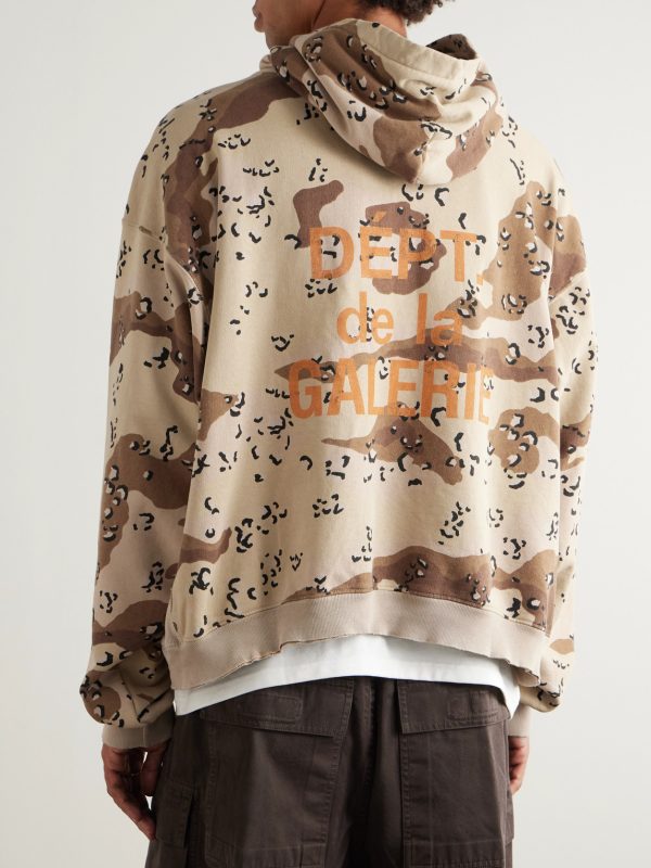 Camouflage-Print Cotton-Jersey Hoodie - BK Camouflage-Print Cotton-Jersey Hoodie - BK