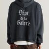 Logo-Print Cotton-Jersey Hoodie - BK Logo-Print Cotton-Jersey Hoodie - BK