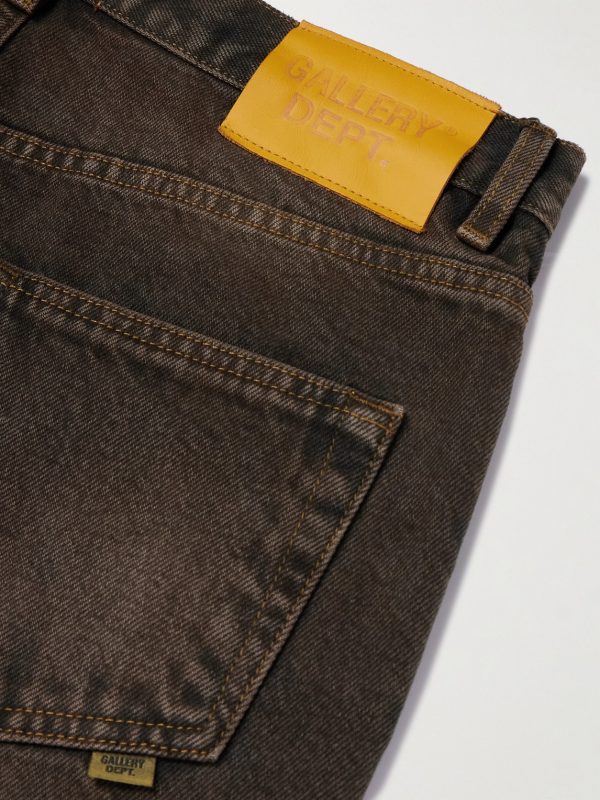 G-Time Flared Logo-Appliquéd Jeans - CU G-Time Flared Logo-Appliquéd Jeans - CU