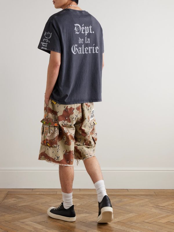 Logo-Print Cotton-Jersey T-Shirt - OU Logo-Print Cotton-Jersey T-Shirt - OU