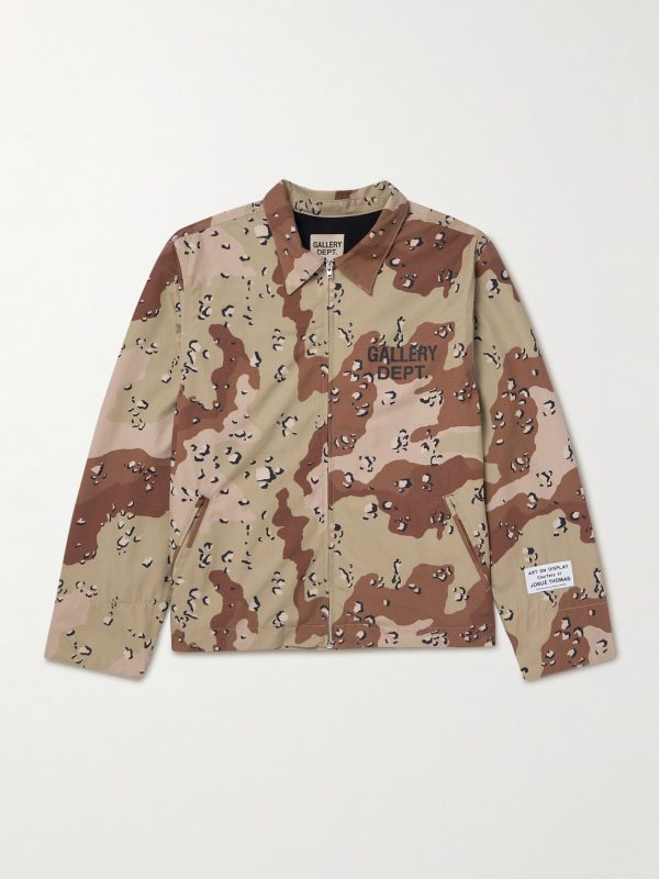 Montecito Camouflage Logo-Print Cotton-Ripstop Jacket Montecito Camouflage Logo-Print Cotton-Ripstop Jacket