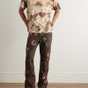 Logo-Print Camouflage-Print Cotton-Jersey T-Shirt - OU Logo-Print Camouflage-Print Cotton-Jersey T-Shirt - OU