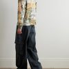 Camouflage-Print Cotton-Jersey T-shirt - OU Camouflage-Print Cotton-Jersey T-shirt - OU