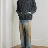 Paint-Splattered Embellished Cotton-Jersey Hoodie - OU