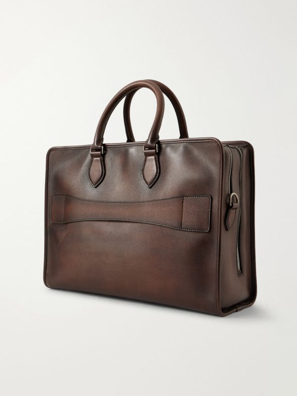 2 Jours Neo Venezia Leather Briefcase - BK 2 Jours Neo Venezia Leather Briefcase - BK