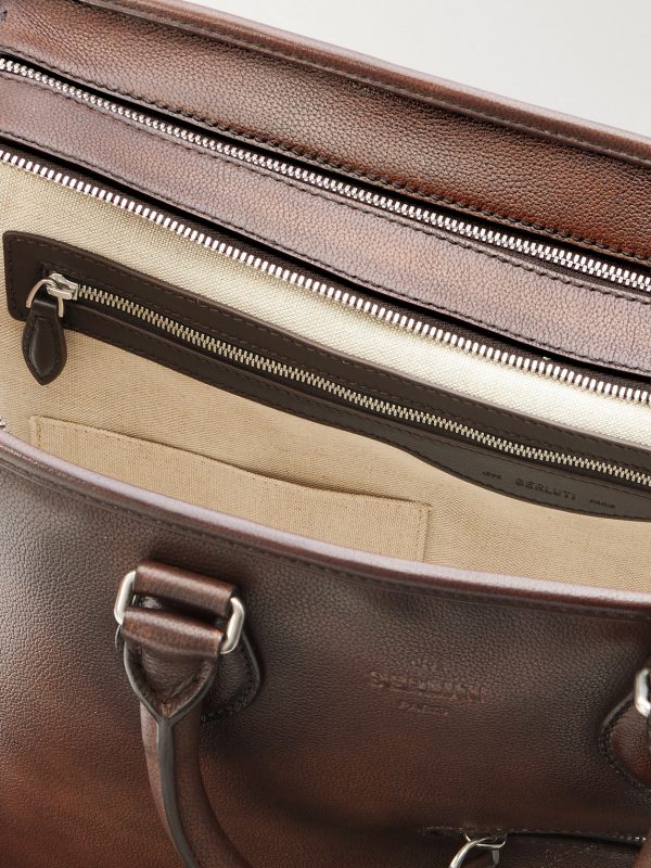 2 Jours Neo Venezia Leather Briefcase - E1 2 Jours Neo Venezia Leather Briefcase - E1