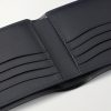 Makore Slim Scritto Venezia Leather Billfold Wallet - E1