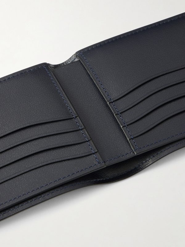 Makore Slim Scritto Venezia Leather Billfold Wallet - E1