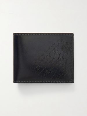 Makore Slim Scritto Venezia Leather Billfold Wallet