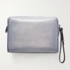 Rosewood Neo Scritto Venezia Leather Pouch - BK Rosewood Neo Scritto Venezia Leather Pouch - BK