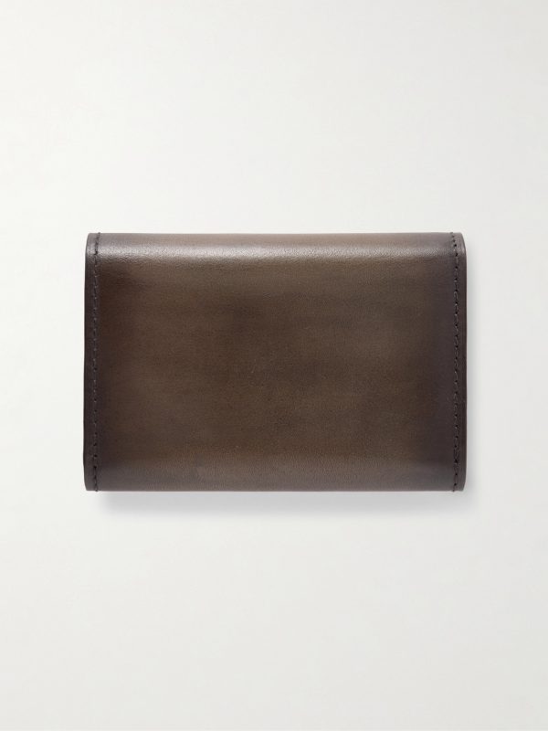 Imbuia Gaspard Venezia Leather Cardholder - BK Imbuia Gaspard Venezia Leather Cardholder - BK