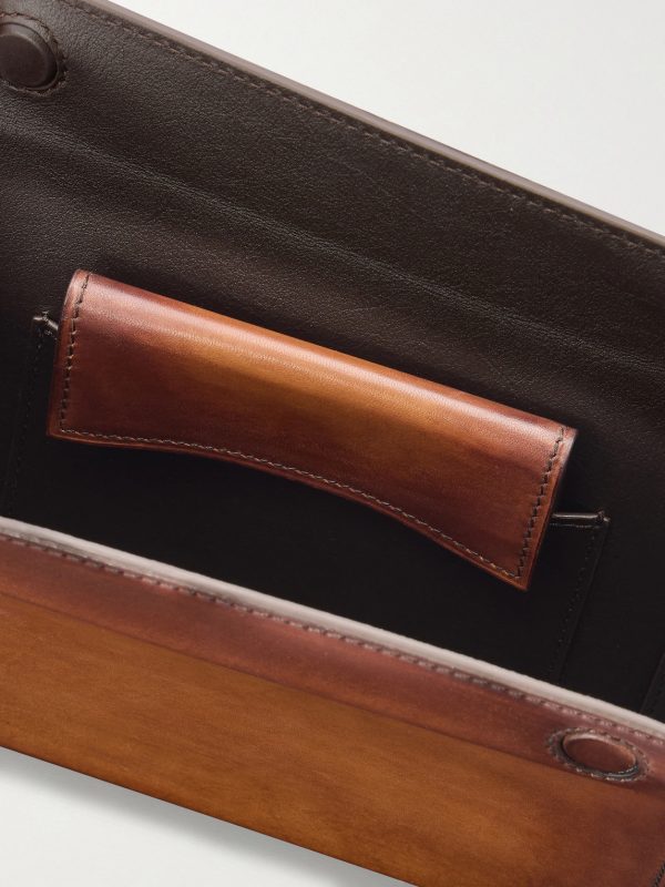 Jour de Poche Venezia Leather Messenger Bag - E1
