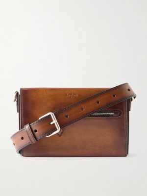 Jour de Poche Venezia Leather Messenger Bag