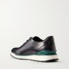 Fast Track Full-Grain Venezia Softy Leather Sneakers - BK Fast Track Full-Grain Venezia Softy Leather Sneakers - BK