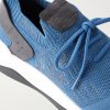Shadow Leather-Trimmed Stretch-Knit Sneakers - CU