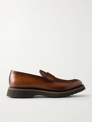 Alessio Venezia Leather Loafers
