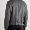 Incotex Montedoro Brushed Wool-Blend Bomber Jacket - BK