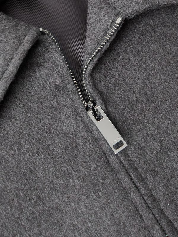 Incotex Montedoro Brushed Wool-Blend Bomber Jacket - CU