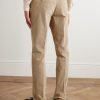 Incotex Straight-Leg Cotton-Blend Corduroy Trousers - BK Incotex Straight-Leg Cotton-Blend Corduroy Trousers - BK