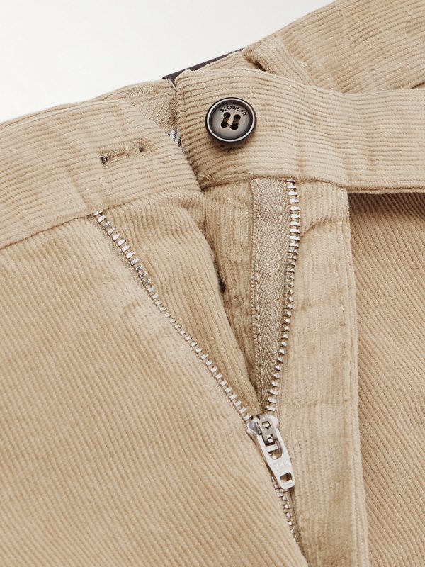 Incotex Straight-Leg Cotton-Blend Corduroy Trousers - E1 Incotex Straight-Leg Cotton-Blend Corduroy Trousers - E1