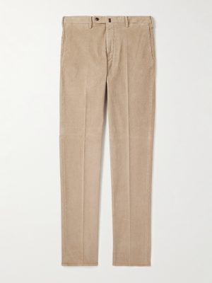 Incotex Straight-Leg Cotton-Blend Corduroy Trousers Incotex Straight-Leg Cotton-Blend Corduroy Trousers