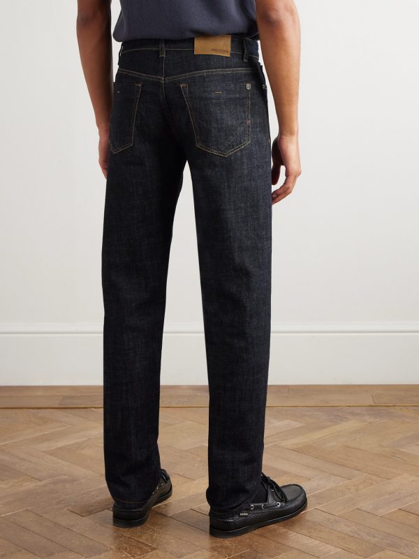 Incotex Straight-Leg Jeans - BK Incotex Straight-Leg Jeans - BK