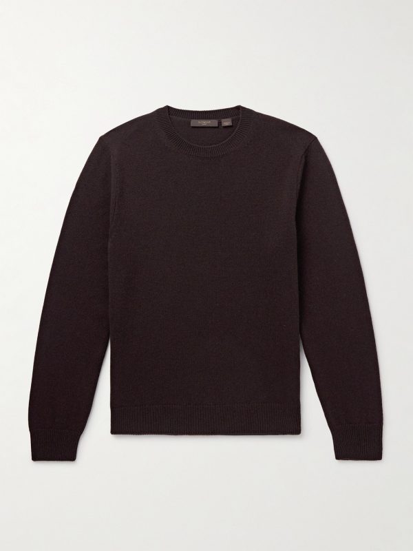 Incotex Zanone Virgin Wool and Cashmere-Blend Sweater