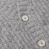 Incotex Zanone Ribbed Wool Cardigan - CU Incotex Zanone Ribbed Wool Cardigan - CU