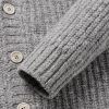Incotex Zanone Ribbed Wool Cardigan - E1 Incotex Zanone Ribbed Wool Cardigan - E1