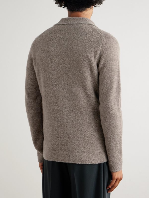Incotex Wool-Blend Cardigan - BK