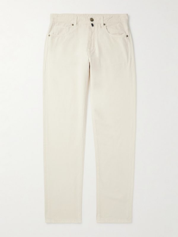 Incotex Blue Division Straight-Leg Jeans